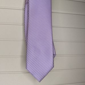 Bar III Purple Pin Stripe Tie